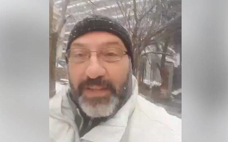 Η live μετάδοση του Σάκη Αρναούτογλου από τη χιονισμένη Θεσσαλονίκη: «Η χιονόπτωση αυτή είναι πονηρή»